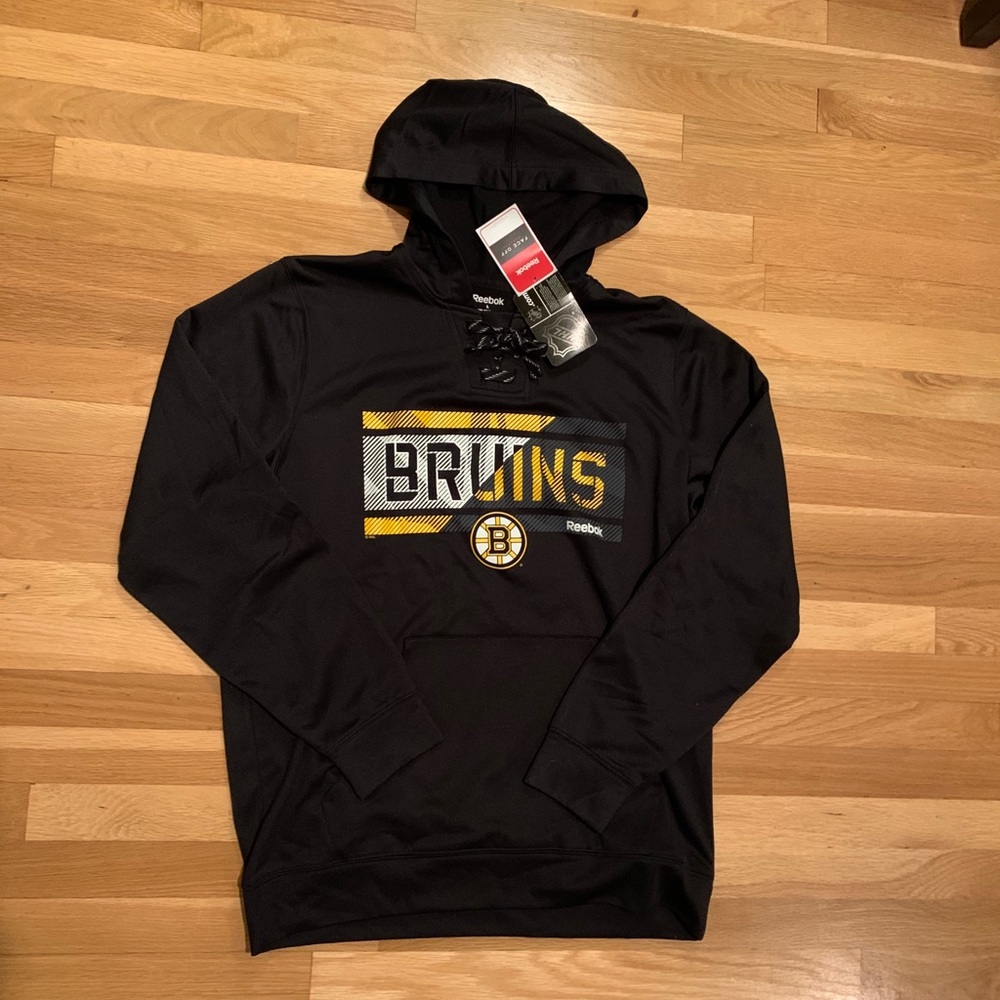 Boston Bruins Reebok Performance Hoodie
